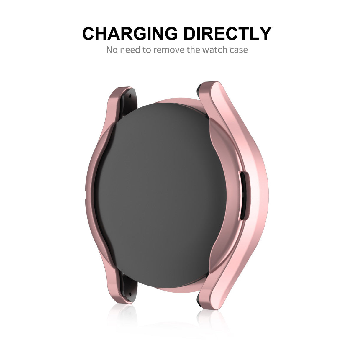 ENKAY HAT PRINCE For Samsung Galaxy Watch6 40mm TPU Watch Case Full Covering Electroplating Frame with Screen Film ENKAY HAT PRINCE For Samsung Galaxy Watch6 40mm TPU Watch Case Full Covering Electroplating Frame with Screen Film
